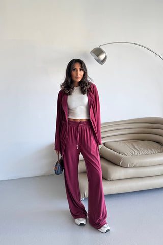 Modal Takım - Bordo