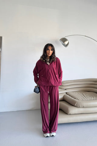 Modal Takım - Bordo