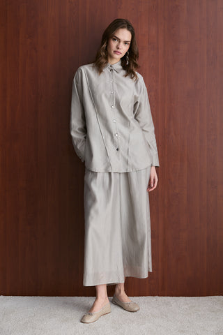 Mico İpek Takım - Gri